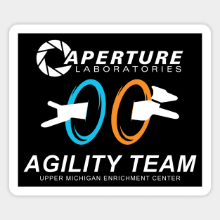 Aperture Laboratories Agility Team Magnet